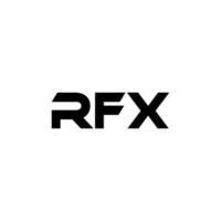 rfx carta logotipo projeto, inspiração para uma único identidade. moderno elegância e criativo Projeto. marca d'água seu sucesso com a impressionante isto logotipo. vetor