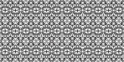 monocromático geométrico rede pixel arte fundo moderno Preto e branco abstrato mosaico textura vetor