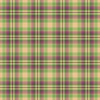 padronizar tecido textura do xadrez tartan têxtil com uma desatado vetor Verifica fundo.