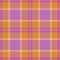 padronizar vetor tartan do fundo textura xadrez com uma desatado têxtil Verifica tecido.