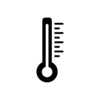 termômetro ícone vetor modelo