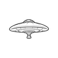 UFO imagem vetor, UFO ilustração vetor