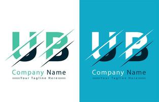 ub carta logotipo vetor Projeto conceito elementos