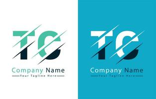 tc carta logotipo Projeto modelo. vetor logotipo ilustração