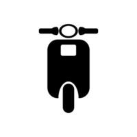 vetor de design de ícone de scooter