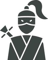 kunoichi ícone vetor imagem. adequado para Móvel aplicativos, rede apps e impressão meios de comunicação.
