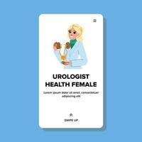 médico urologista saúde fêmea vetor