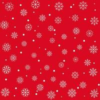 vermelho Natal fundo com neve ícones. vetor para cumprimento cartão modelo, poster, bandeira, social meios de comunicação.