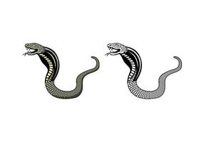cobra serpente Projeto ilustração vetor