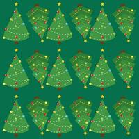 Natal árvore ícone padronizar fundo vetor ilustração