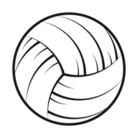 voleibol linha arte, voleibol vetor, voleibol ilustração, Esportes vetor, Esportes linha arte, linha arte, Esportes ilustração, ilustração grampo arte, vetor, voleibol silhueta vetor