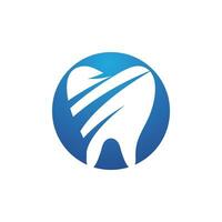 ilustração em vetor modelo logotipo dental