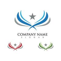 falcon logo template vector