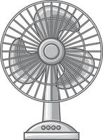ícone de ventilador de mesa vetor