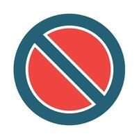 proibições vetor glifo dois cor ícones para pessoal e comercial usar.