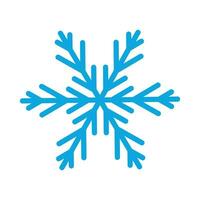 floco de neve. floco de neve ícone isolado em branco fundo. floco de neve ícone vetor Projeto ilustração. azul floco de neve ícone.