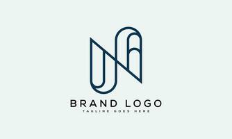 carta n logotipo Projeto vetor modelo Projeto para marca.