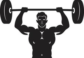 dinâmico disciplina vetor ícones para ginástica e musculação músculo Métricas exercício vetor desenhos dentro musculação
