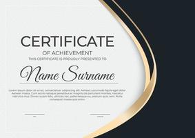 certificado, modelo de diploma ilustração de background.vector vetor