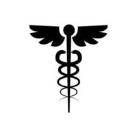 hospital ícone vetor. médico ilustração placa. enfermeira símbolo ou logotipo. vetor