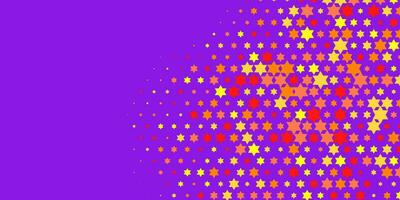 colorida estrelas abstrato ilustração fundo lindo bandeira com cópia de espaço vetor