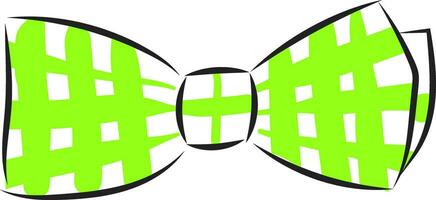 imagem do gravata borboleta, vetor ou cor ilustração.