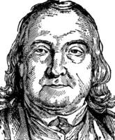 jeremy Bentham, vintage ilustração vetor