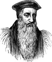 arcebispo Cranmer, vintage ilustração vetor