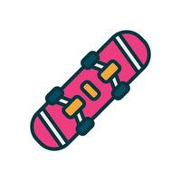 skate ícone. vetor preenchidas cor ícone para seu local na rede Internet, móvel, apresentação, e logotipo Projeto.