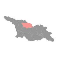 racha lechkhumi e kvemo Svaneti região mapa, administrativo divisão do georgia. vetor ilustração.