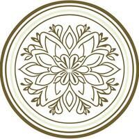 design de logotipo floral vetor