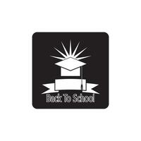 costas para escola Educação universidade logotipo Projeto ilustração vetor