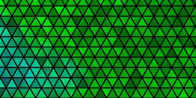 fundo vector verde claro com estilo poligonal.