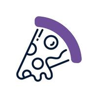 pizza ícone. vetor dual tom ícone para seu local na rede Internet, móvel, apresentação, e logotipo Projeto.