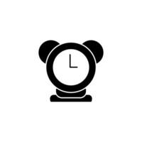 alarme relógio conceito linha ícone. simples elemento ilustração. alarme relógio conceito esboço símbolo Projeto. vetor