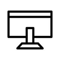 computador ícone vetor símbolo Projeto ilustração
