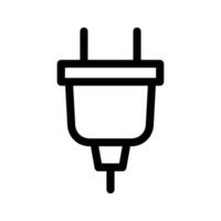 elétrico plugue ícone vetor símbolo Projeto ilustração