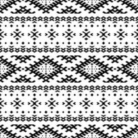 étnico geométrico nativo americano padronizar Projeto. tribal desatado listra padronizar dentro asteca estilo. Preto e branco. Projeto para têxtil, tecido, roupas, cortina, tapete, ornamento, papel de parede, invólucro. vetor