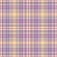 vetor desatado tartan do Verifica xadrez têxtil com uma tecido padronizar textura fundo.