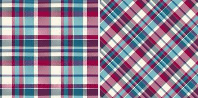 têxtil xadrez padronizar do vetor Verifica tartan com uma tecido desatado textura fundo.