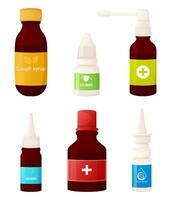 líquido remédio definir. medicinal spray, xarope, gotas. drogas para tratar doença vetor