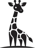girafa logotipo vetor silhueta ilustração 14