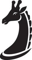 girafa logotipo vetor silhueta ilustração 6