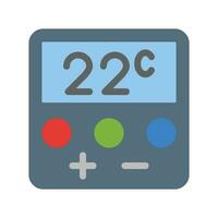 termostato vetor plano ícone para pessoal e comercial usar.