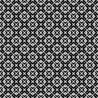 padrão abstrato sem emenda preto e branco. fundo e pano de fundo. design ornamental em tons de cinza. vetor