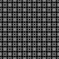 padrão abstrato sem emenda preto e branco. fundo e pano de fundo. design ornamental em tons de cinza. vetor