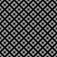 padrão abstrato sem emenda preto e branco. fundo e pano de fundo. design ornamental em tons de cinza. vetor