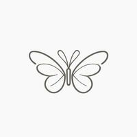 borboleta ícone vetor ilustração