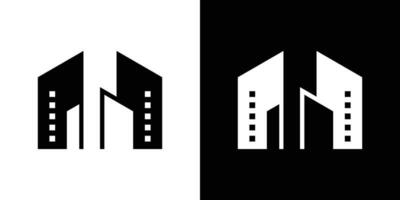 logotipo Projeto abstrato construção ícone vetor ilustração