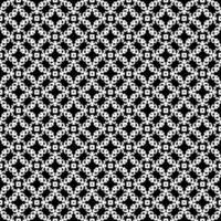 padrão abstrato sem emenda preto e branco. fundo e pano de fundo. design ornamental em tons de cinza. vetor